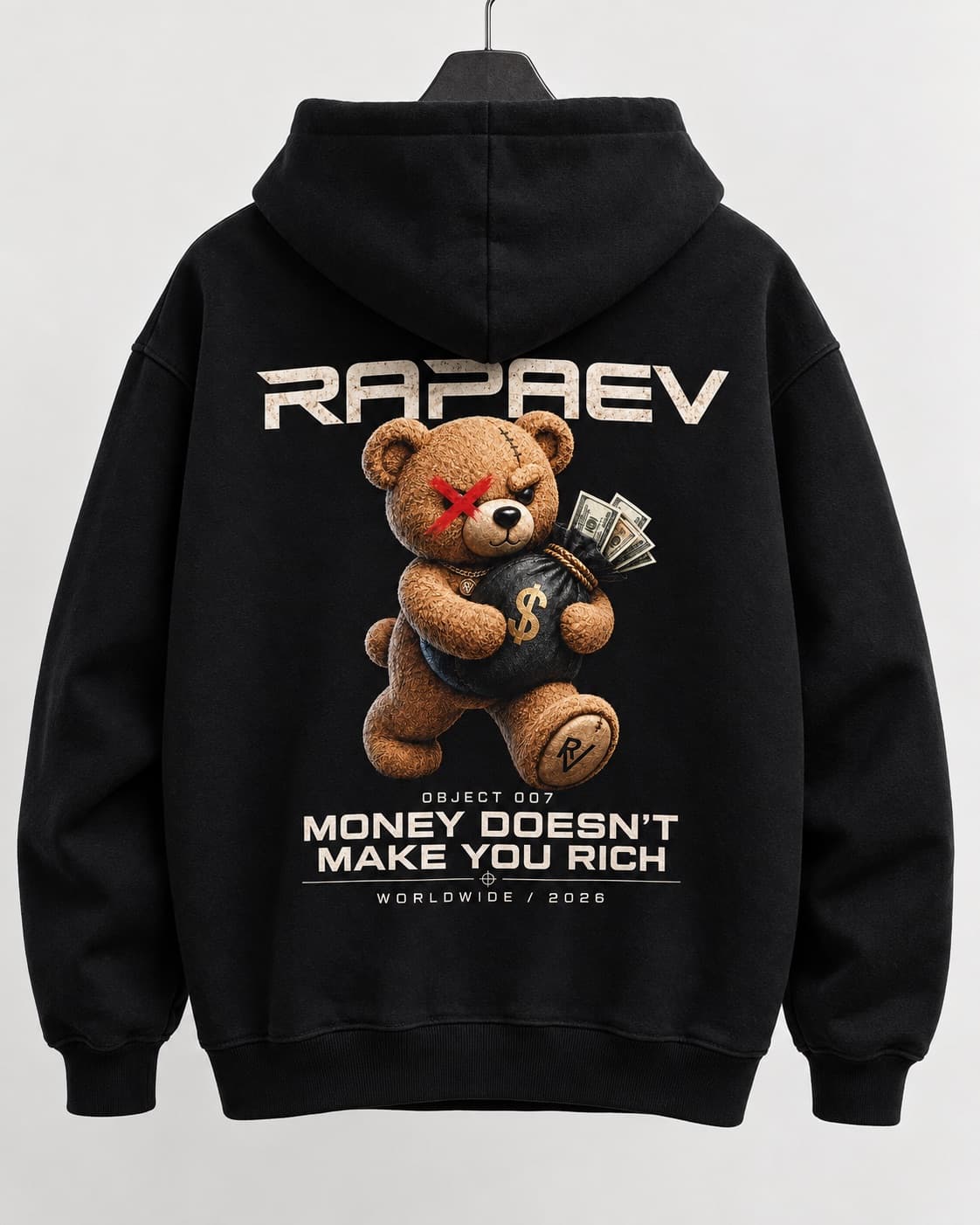 Object 007 Hoodie — Black