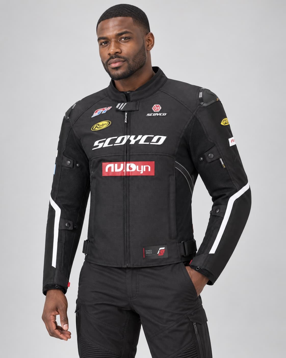 Jaqueta SCOYCO JK-329 — Preto